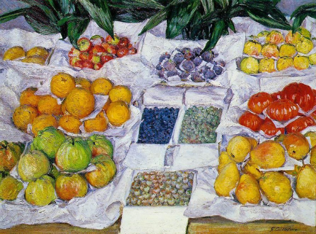 fruits à l'étalage