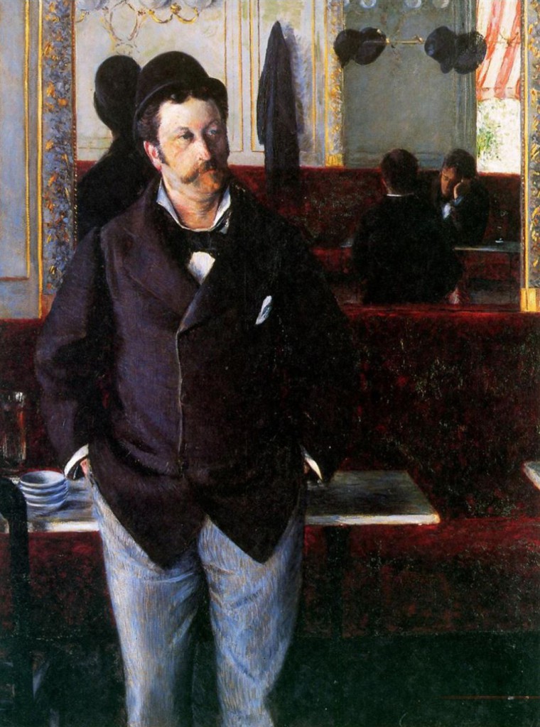 Dans un café - Rouen