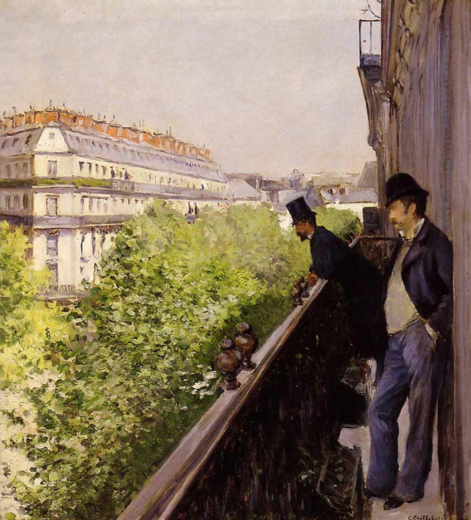 Balcon - boulevard Haussmann