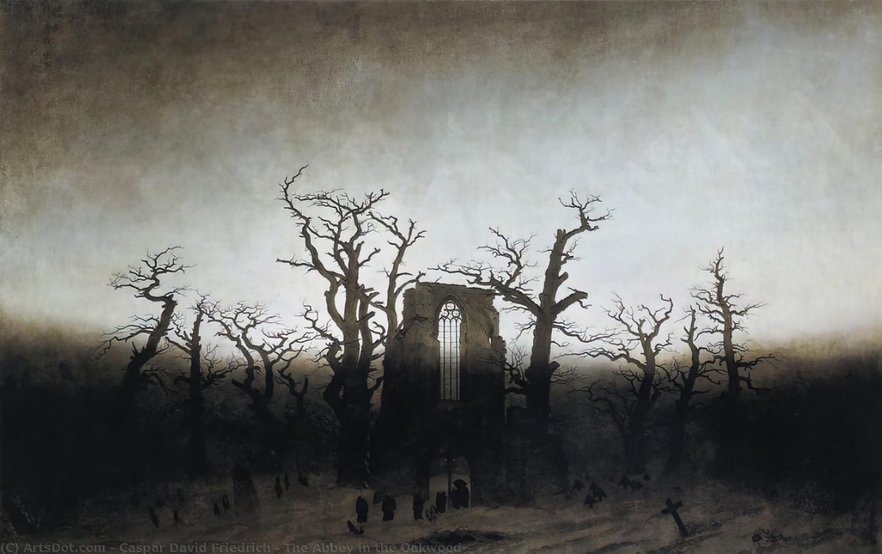 1810 - -L'Abbaye dans le Bois