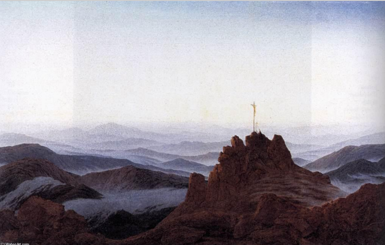 1810 - Au matin des montagnes Riesengebirge