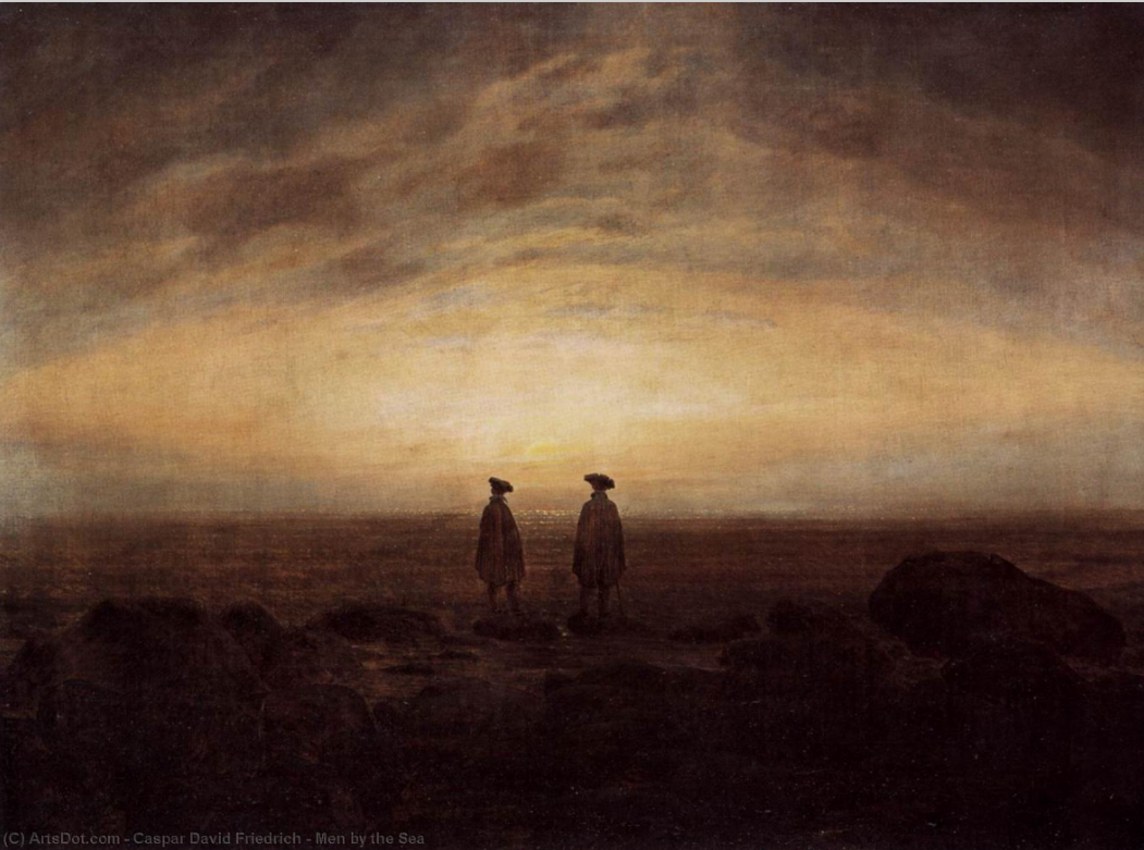 1811 - Les Hommes au Bord de la Mer