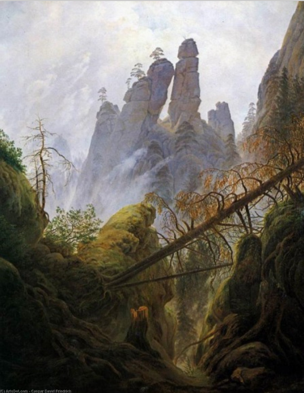 1822 - La Ravine Rocheuse