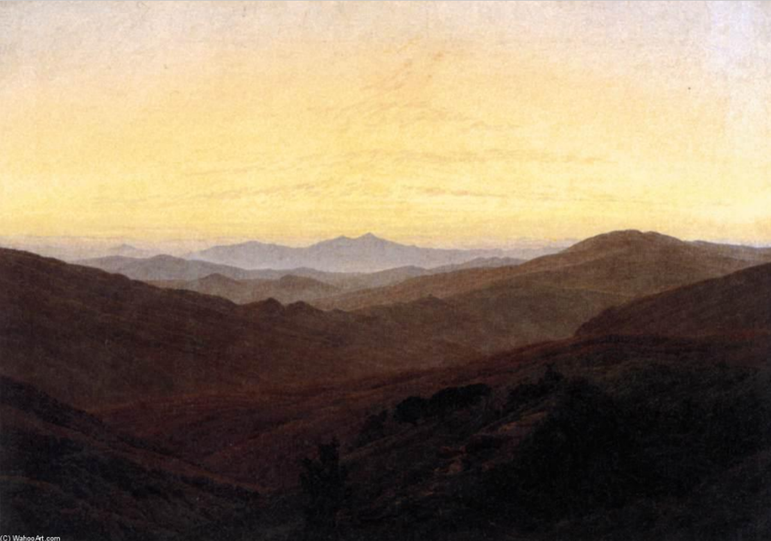 1830 - Les montagnes de Riesengebirge