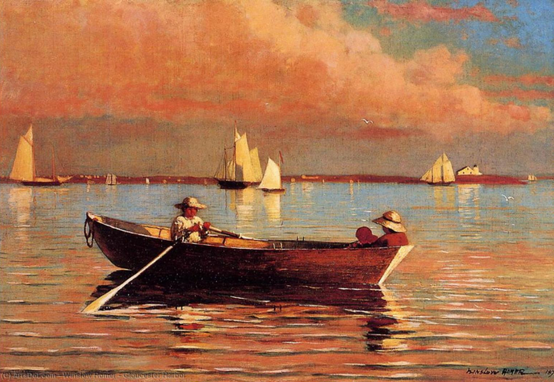 1873 - Harbor de Gloucester