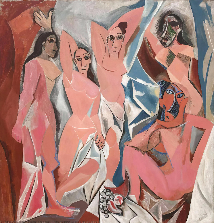 1907 - Les Jeunes Dames d'Avignon