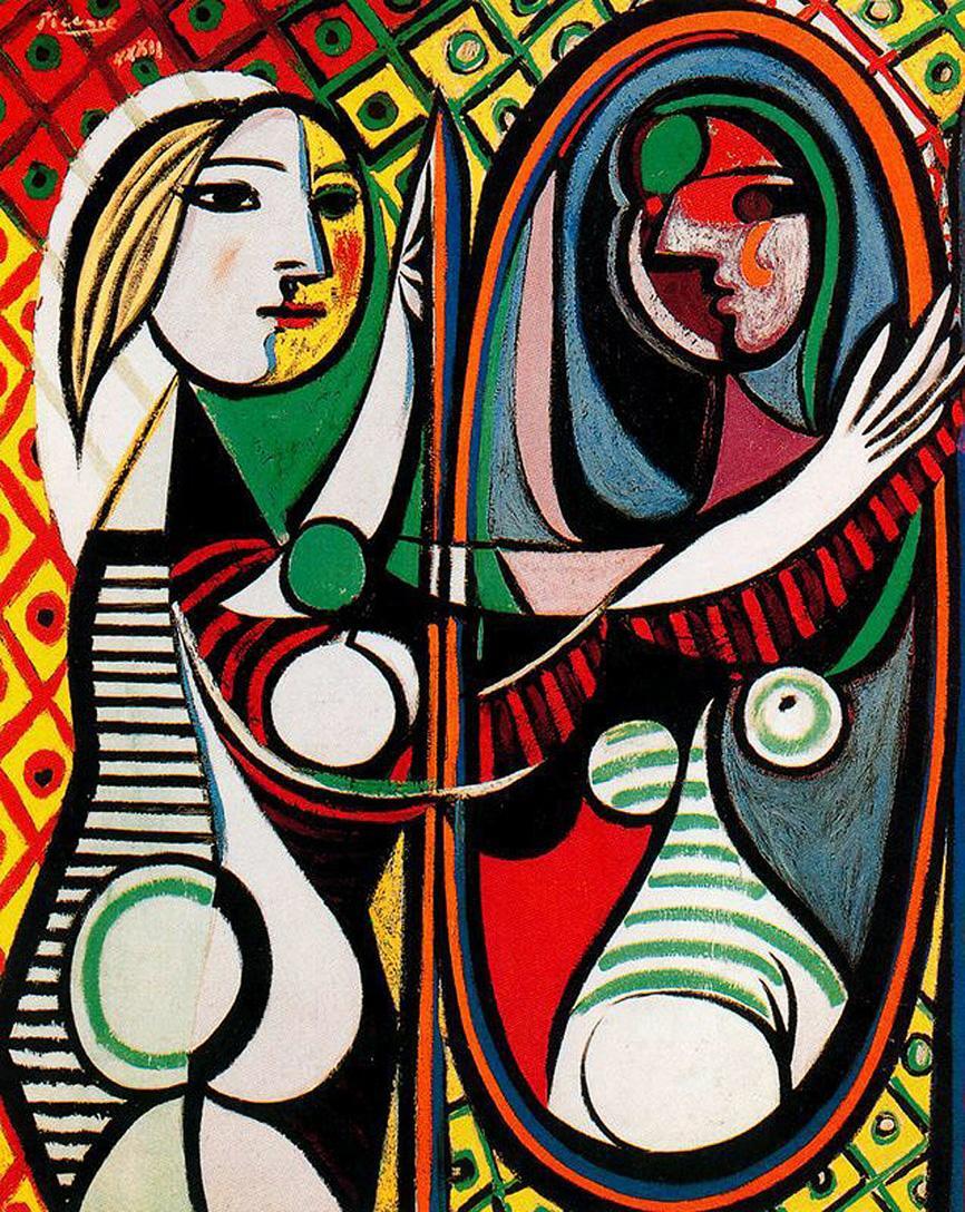 1932 - Jeune Fille devant un miroir