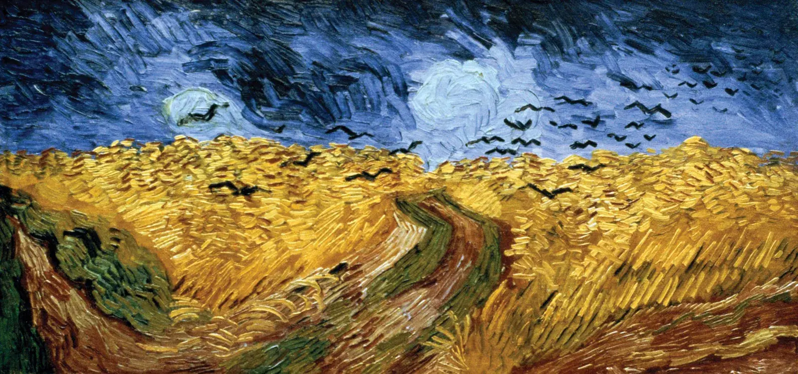 1890 - Champ de blé aux corbeaux